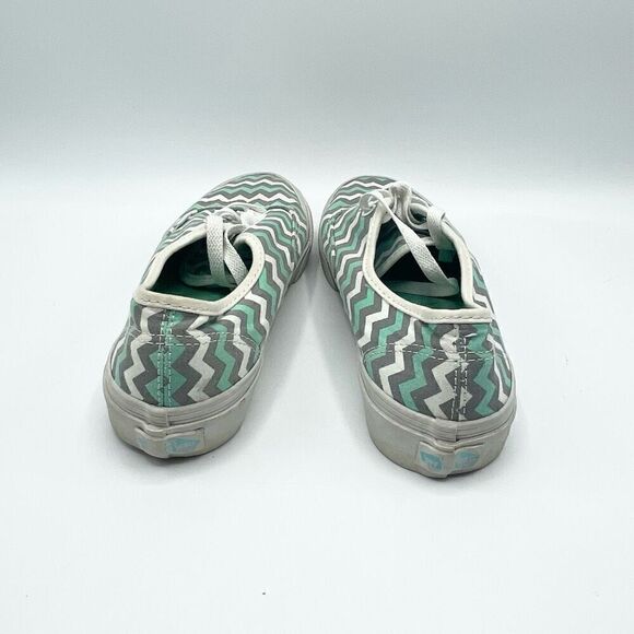 Vans Authentic Gore Skyway ZigZag Green Womens 6 - Picture 4 of 12